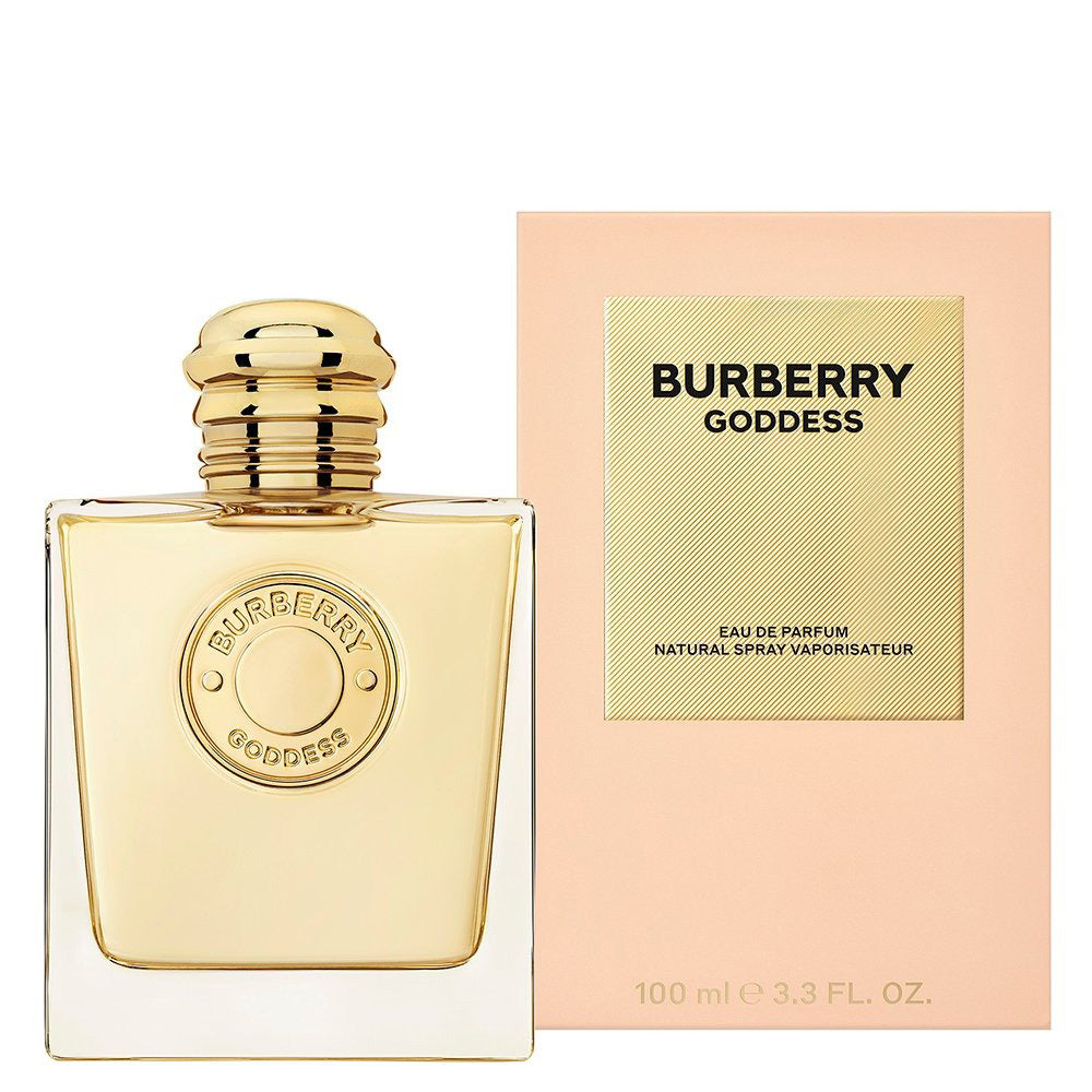 Burberry Goddess Eau de Parfum bottle with packaging