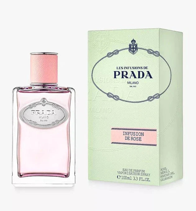 Infusion De Rose By Prada bottle with packaging