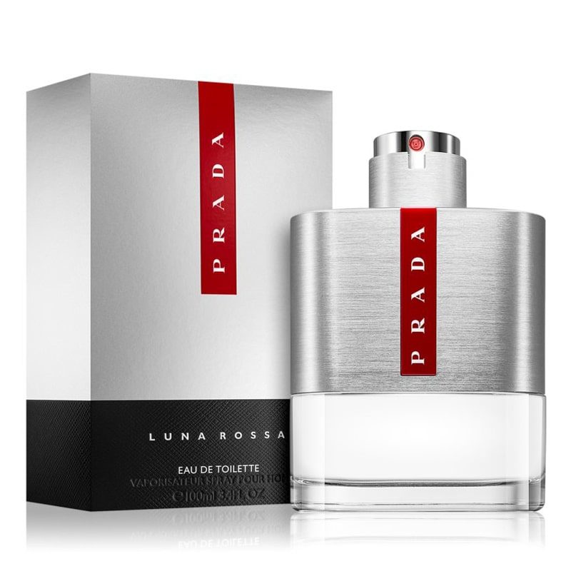 Luna Rossa by Prada bottle with packaging