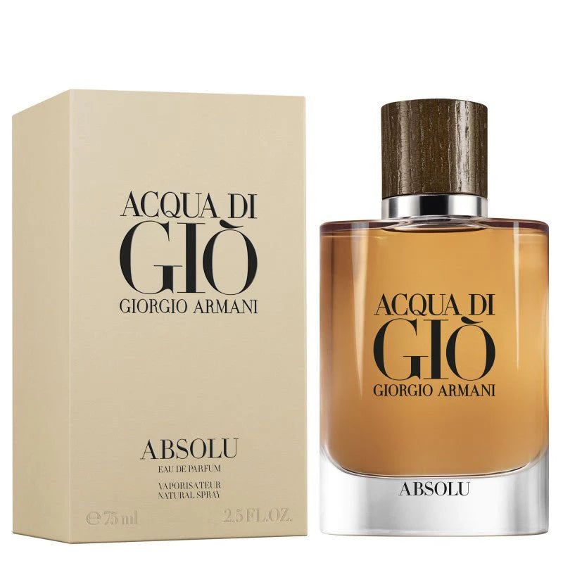 Giorgio Armani Acqua di Gio Absolu bottle with packaging