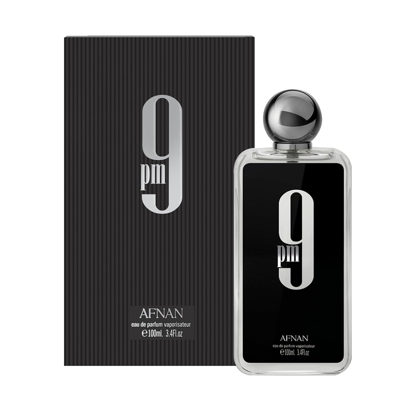 Afnan 9pm bottle with packaging