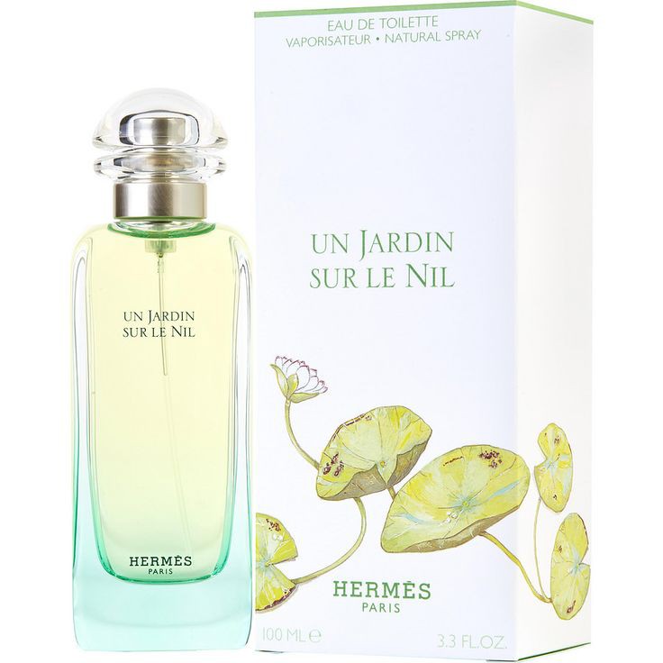 Hermès Un Jardin Sur Le Nil bottle with packaging