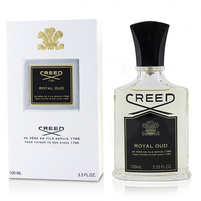 Creed Royal Oud bottle with packaging