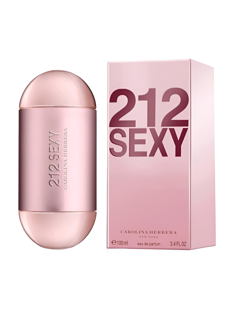 Carolina Herrera 212 Sexy Women Eau de Parfum bottle with packaging