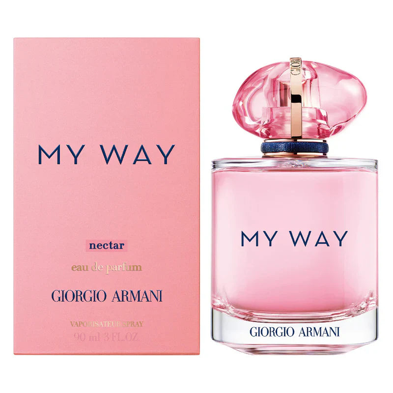 Giorgio Armani My Way Nectar bottle with packaging