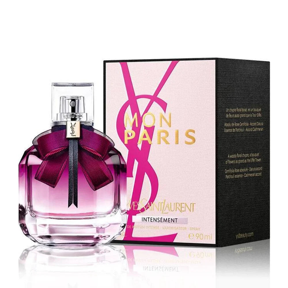 Mon Paris Intensement By Yves Saint Laurent bottle with packaging