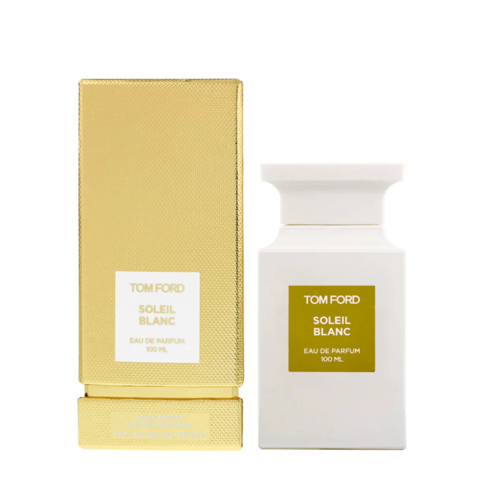 Tom Ford Soleil Blanc bottle with packaging
