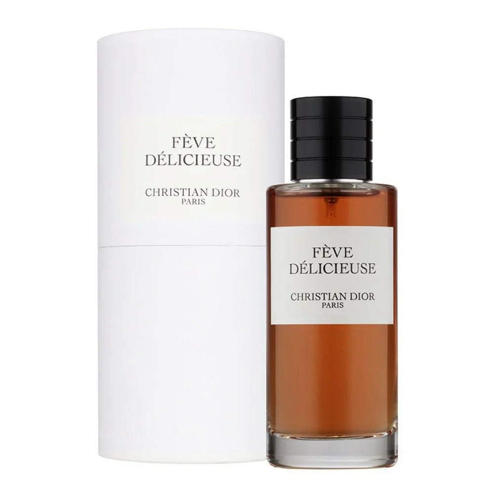 Dior Fève Délicieuse bottle with packaging