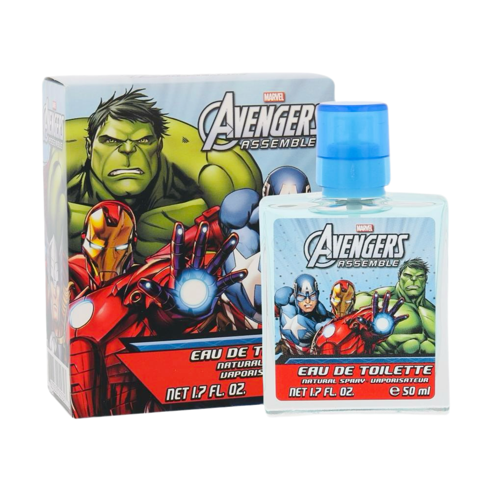 Avengers Eau de Toilette by Marvel bottle with packaging