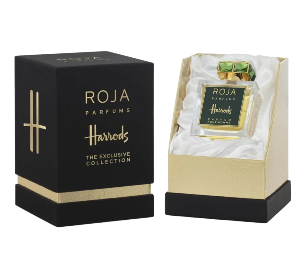 Harrods Parfum Pour Homme By Roja bottle with packaging