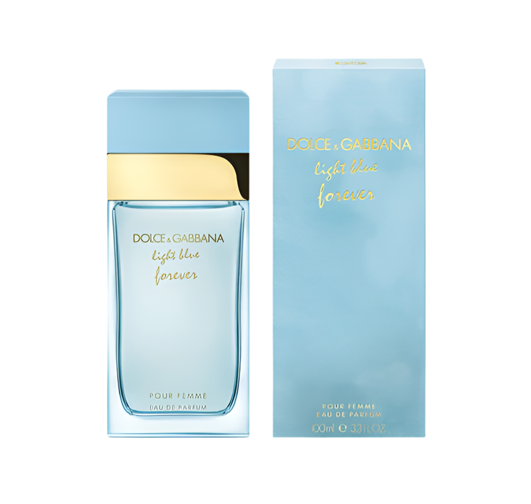 Dolce & Gabbana Light Blue Forever bottle with packaging