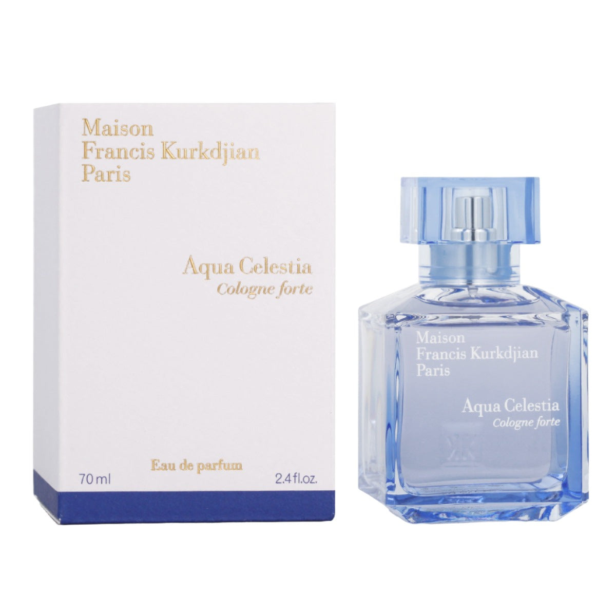 Aqua Celestia Forte By Maison Francis Kurkdjian bottle with packaging