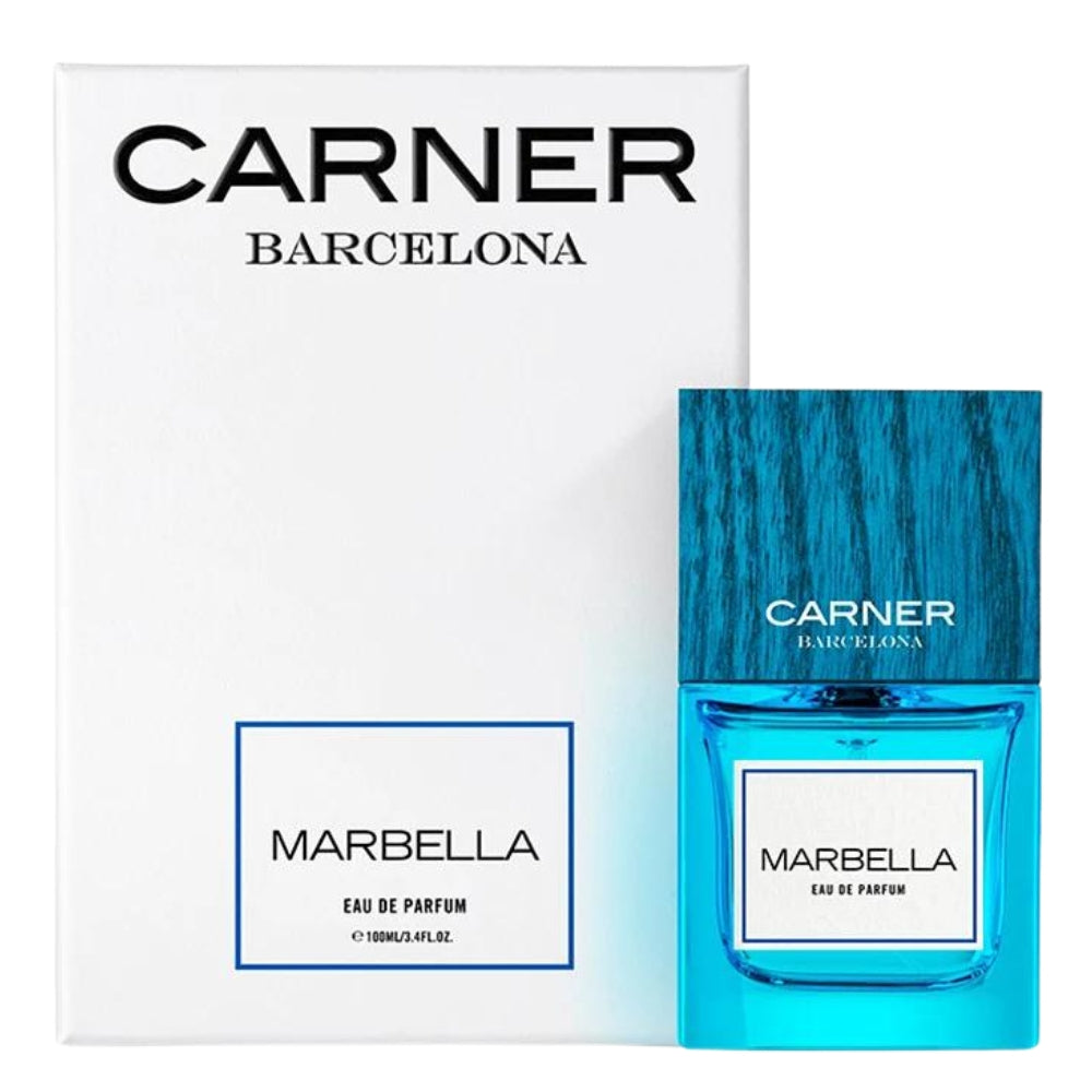 Carner Barcelona Marbella bottle with packaging