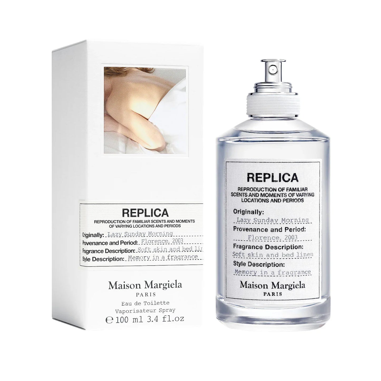 Lazy Sunday Morning By Maison Martin Margiela bottle with packaging