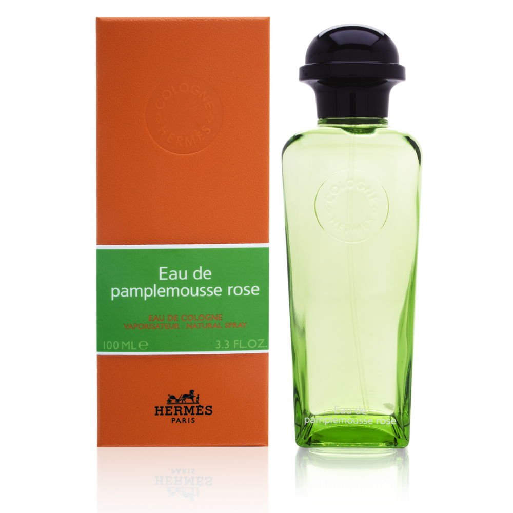 Hermès Eau de Pamplemousse Rose bottle with packaging