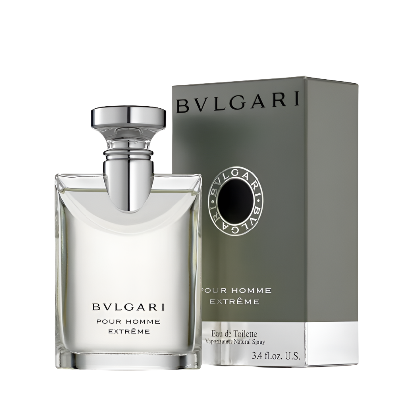Bvlgari Pour Homme bottle with packaging