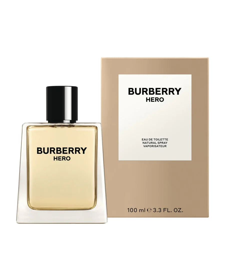 Burberry Hero Eau de Toilette bottle with packaging