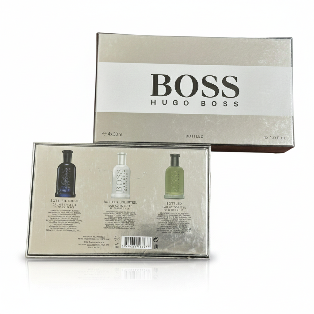 Hugo Boss Bottled Mini Perfume Set – 3 × 30ml