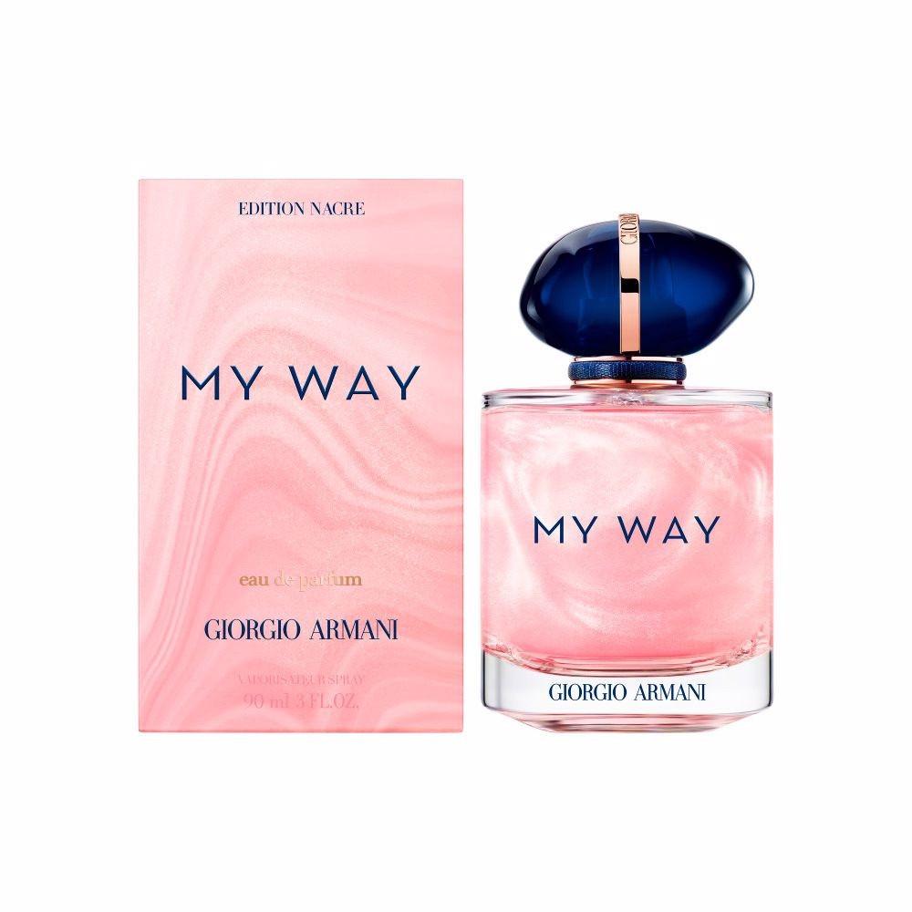 Giorgio Armani My Way Nacre bottle with packaging
