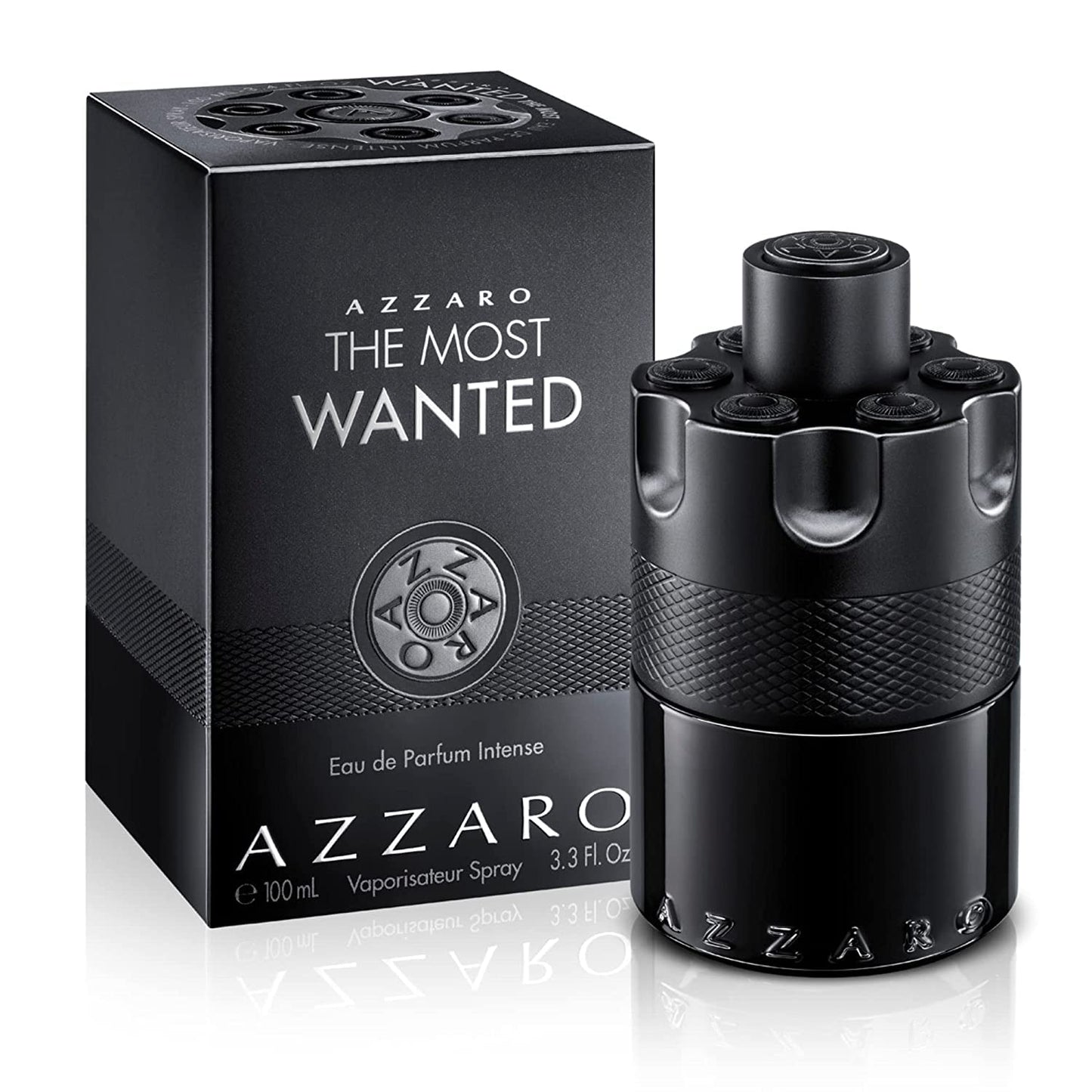 Azzaro The Most Wanted Eau de Parfum Intense bottle with packaging