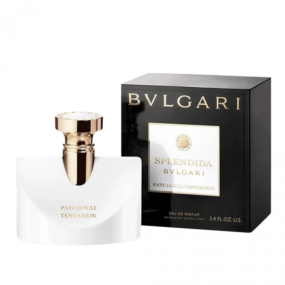 Bvlgari Splendida Patchouli Tentation bottle with packaging