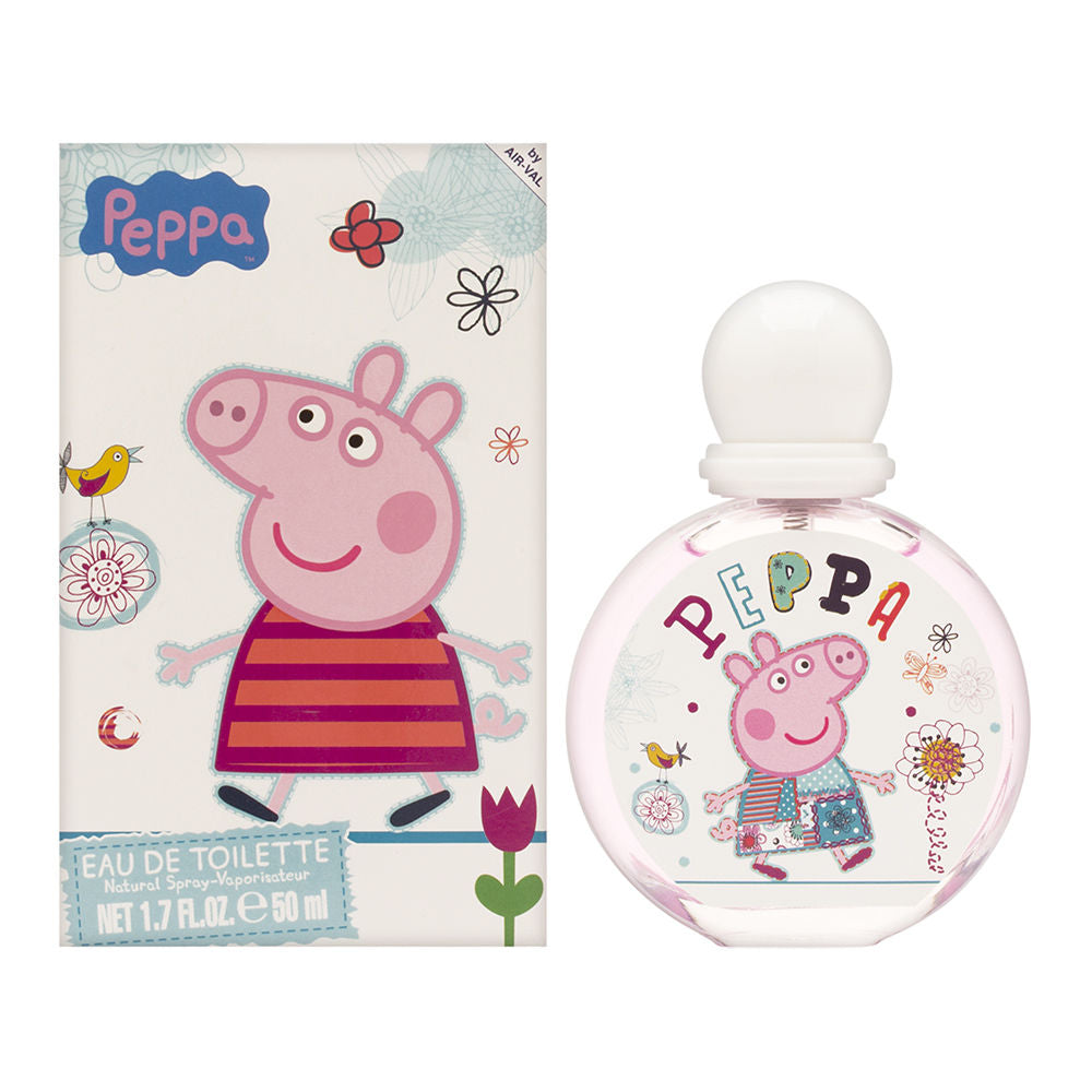 Peppa Pig Eau de Toilette 50ML bottle with packaging