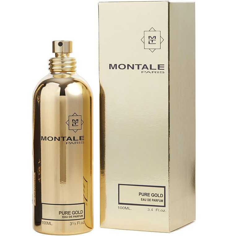 Montale Pure Gold Eau de Parfum 100ML bottle - warm & spicy fragrance from Damask Lebanon