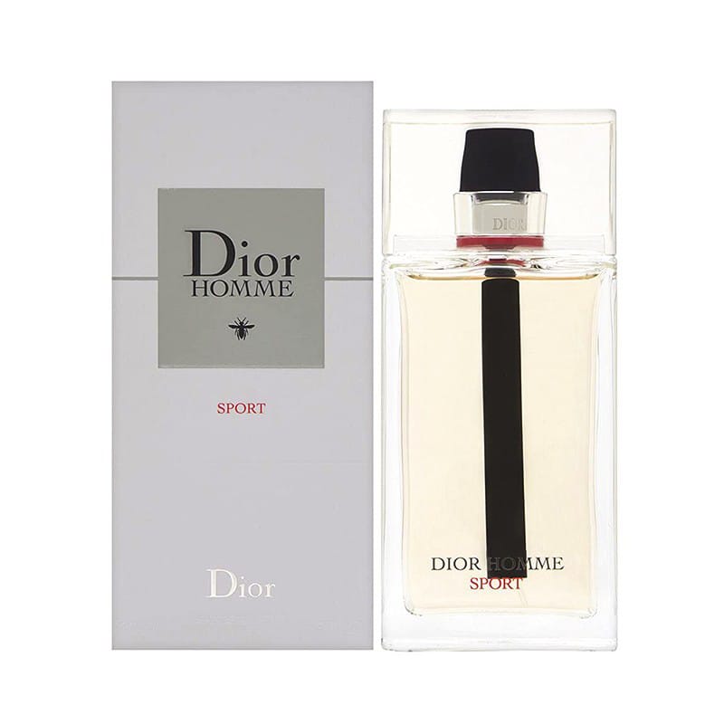 Dior Homme Sport bottle with packaging