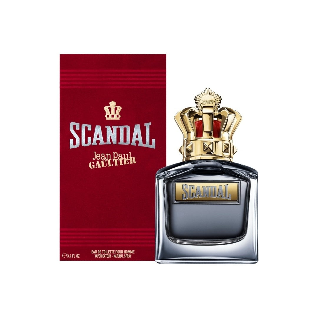 Jean Paul Gaultier Scandal Pour Homme bottle with packaging