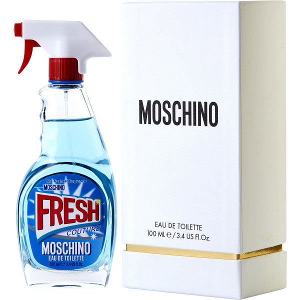 Moschino Eau de Toilette bottle with packaging