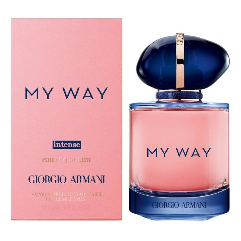 Giorgio Armani My Way Intense bottle with packaging