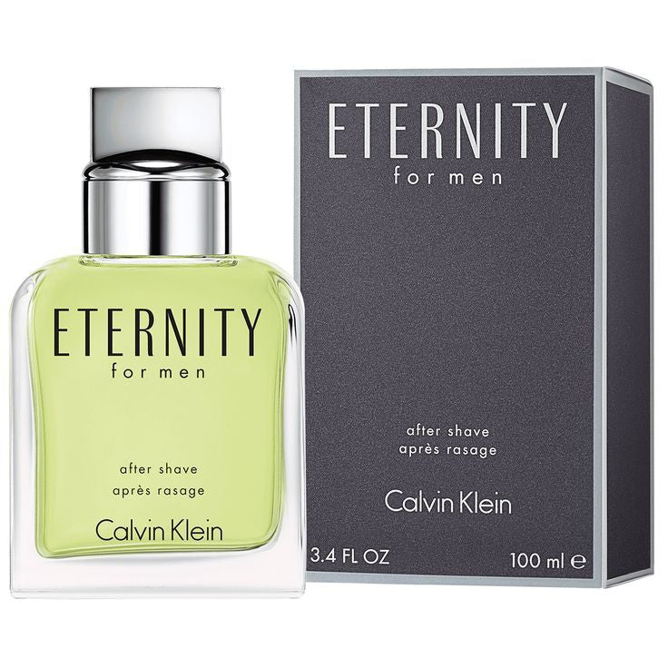 Calvin Klein Eternity for Men bottle with packaging