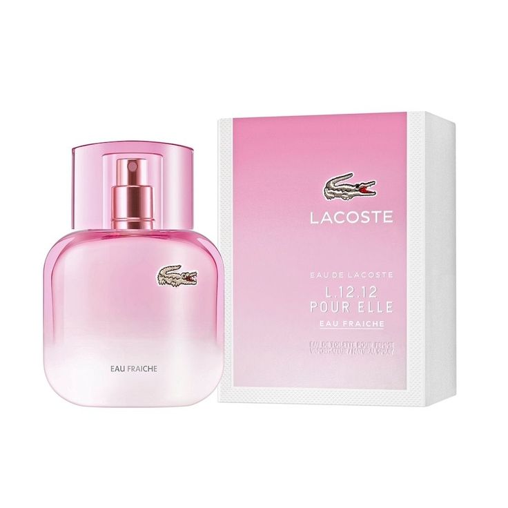 Lacoste L.12.12 Pour Elle Eau Fraîche bottle with packaging