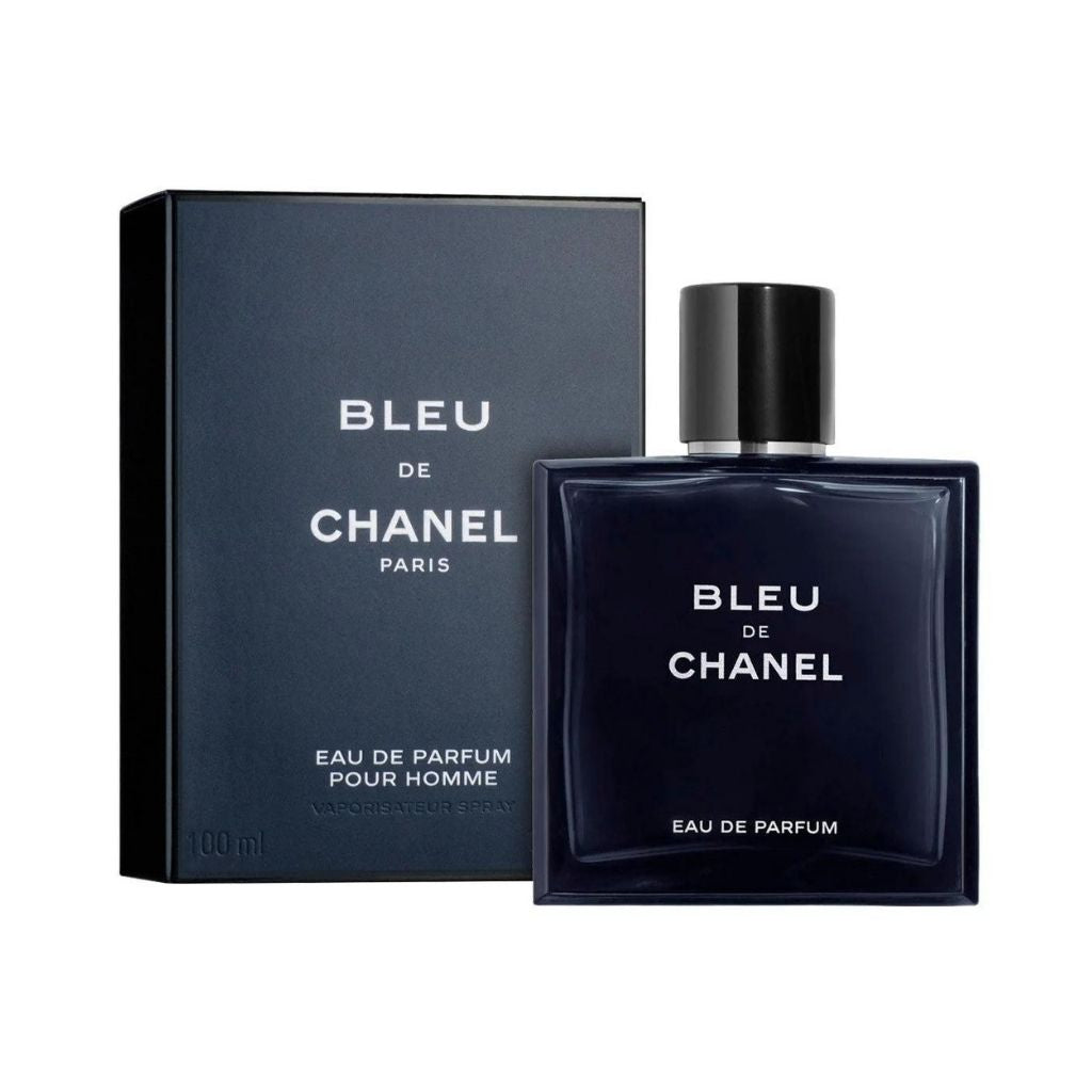 Chanel Bleu de Chanel Eau de Parfum bottle with packaging