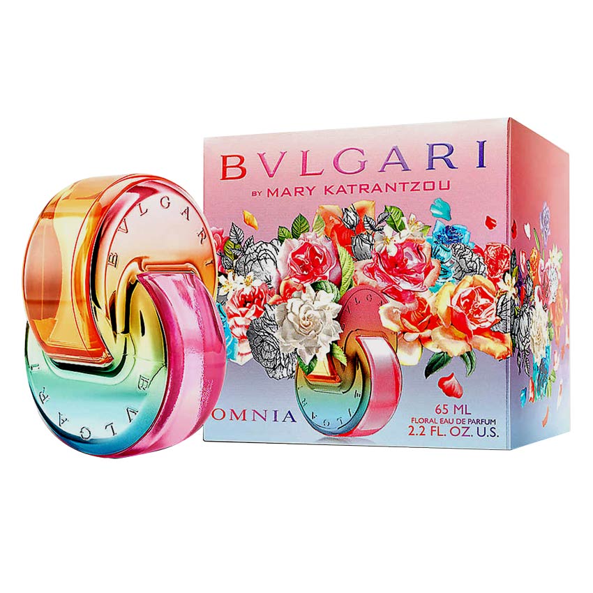 Bvlgari Omnia by Mary Katrantzou bottle with packaging