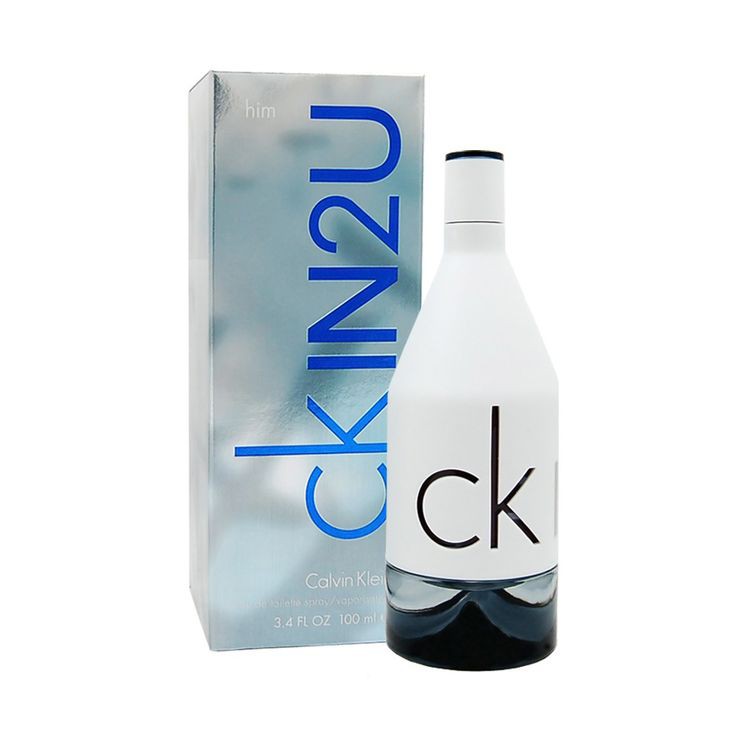 Calvin Klein CKIN2U For Men bottle with packaging