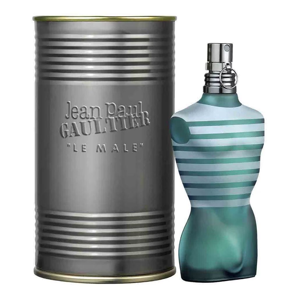 Jean Paul Gaultier Le Male Eau de Toilette bottle with packaging