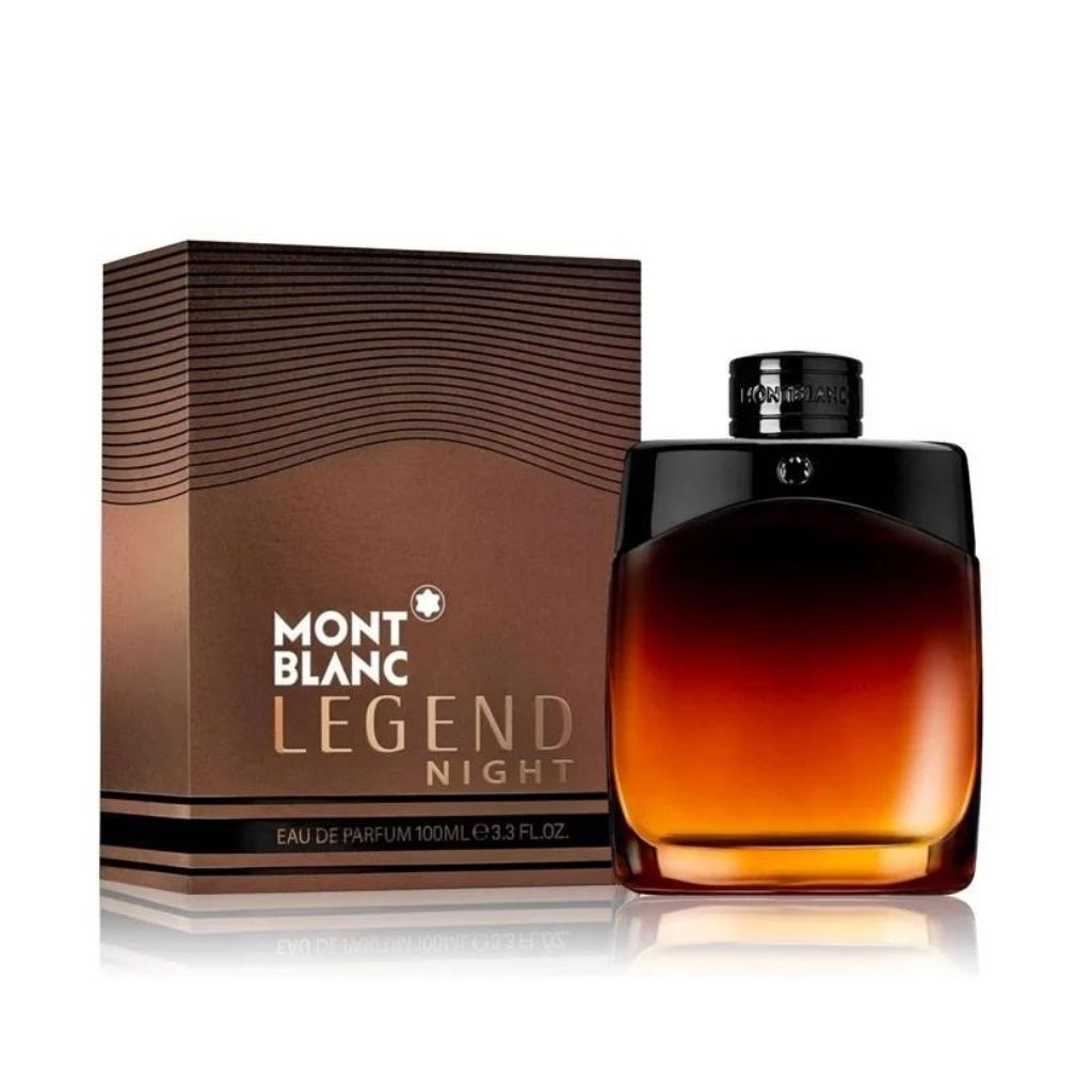 Legend Night Eau de Parfum bottle with packaging