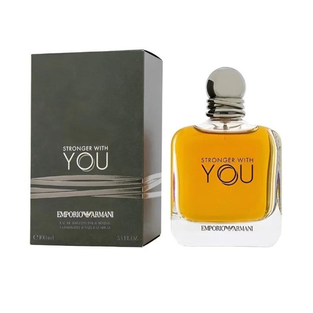 Emporio Armani Stronger With You Eau de Toilette bottle with packaging