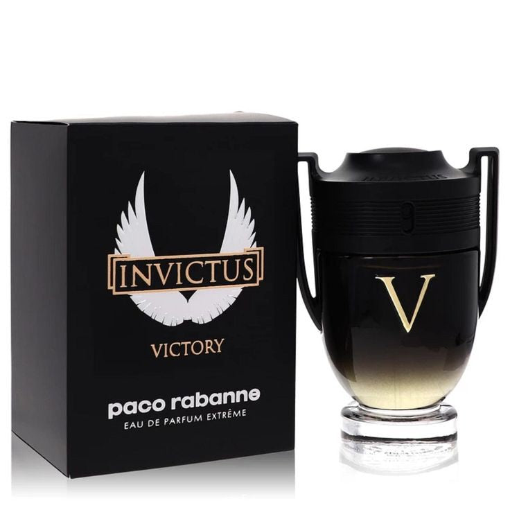 Invictus Victory bottle with packaging