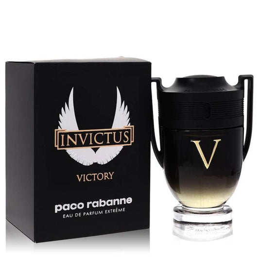 Invictus Victory bottle with packaging