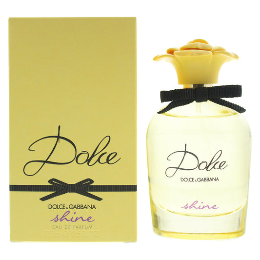 Dolce Shine bottle with packaging