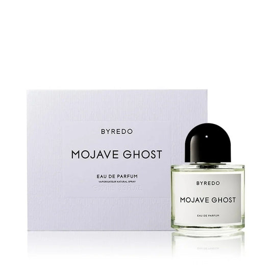 Byredo Mojave Ghost bottle with packaging