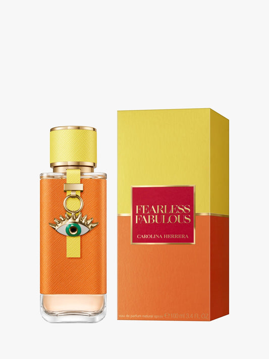 Carolina Herrera Fearless Fabulous bottle with packaging