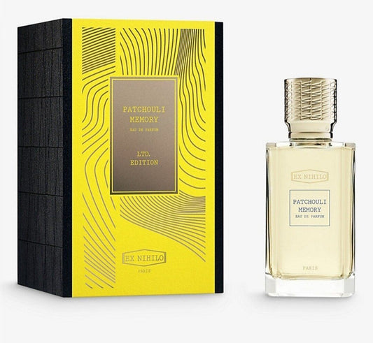 Ex Nihilo Patchouli Memory bottle with packaging