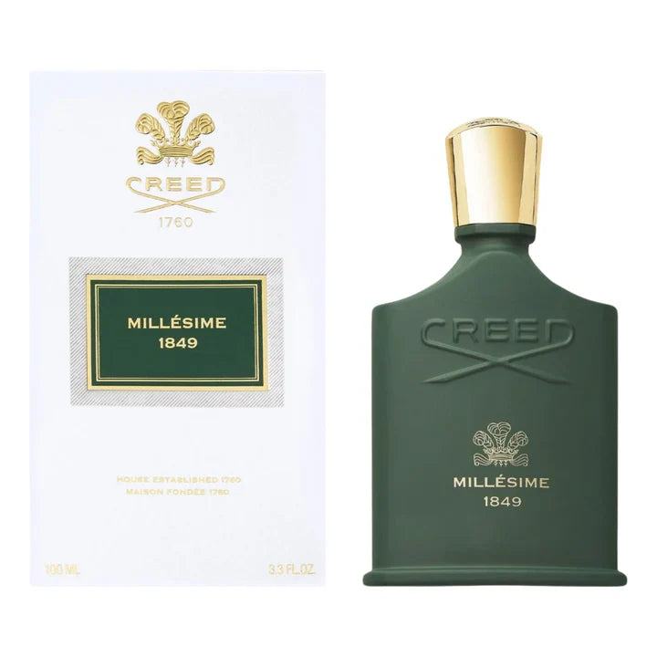 Creed Millésime 1849 bottle with packaging