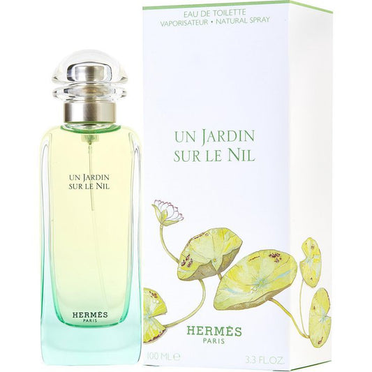 Hermès Un Jardin Sur Le Nil bottle with packaging