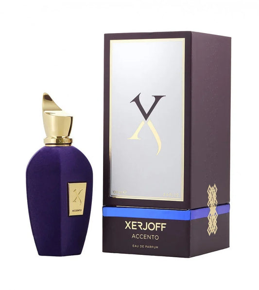Accento By Xerjoff bottle with packaging