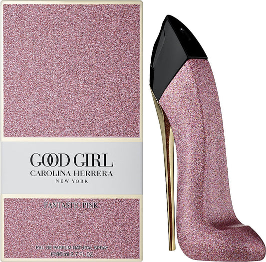 Carolina Herrera Good Girl Fantastic Pink bottle with packaging