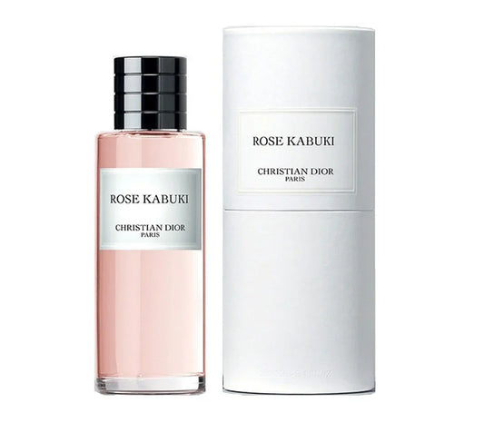 Dior Rose Kabuki bottle with packaging